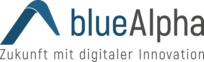 Logo der blueAlpha GmbH